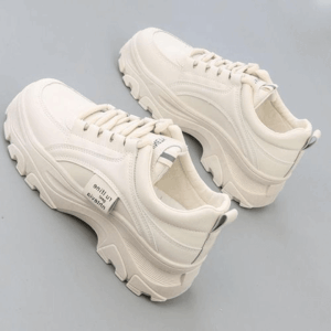 Women's Mesh Breathable Sports Shoes - White