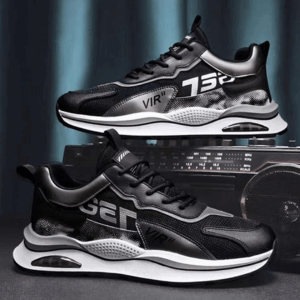 Men’s Sport Shoes with Rugged Sole and Breathable Interior