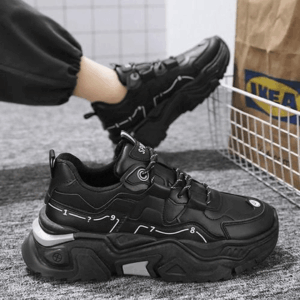 Men’s Lightweight Sports Sneakers – Cushioned Steps, Flexible Movement
